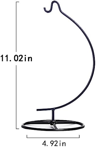 Stable Wooden Base Ornament Display Stand for Hanging Plants and Decor