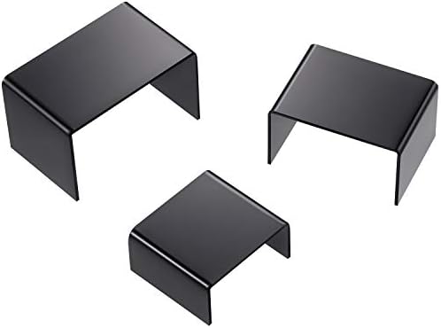 Chuangdi 2 Sets Acrylic Display Risers for Jewelry and Desserts
