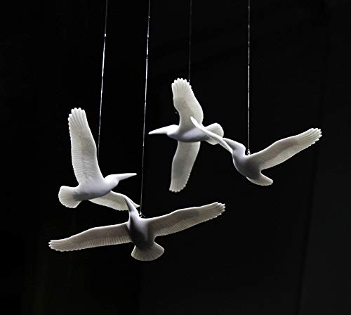 John Perry Studio Four Pelican Mobile Sculpture 6in Wingspan