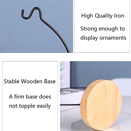 YY YEARCHY Semicircular Display Stand for Air Plants and Decor