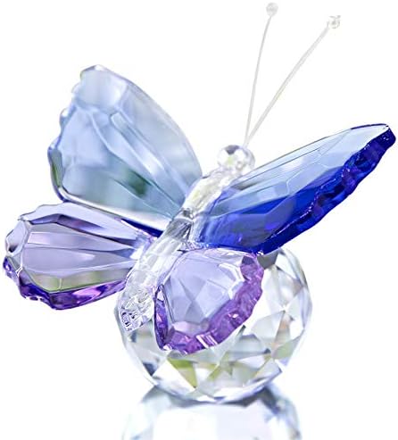 HD Crystal Butterfly Animal Ornament for Home Office Decor 1