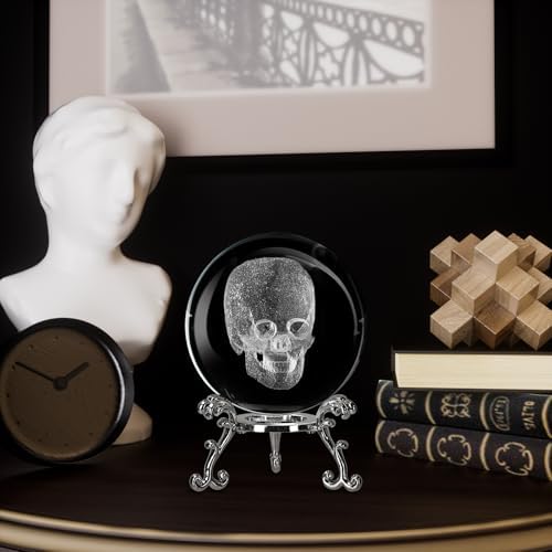 Hummingbird Crystal Ball 24 Inch Home Decor Figurine with Stand