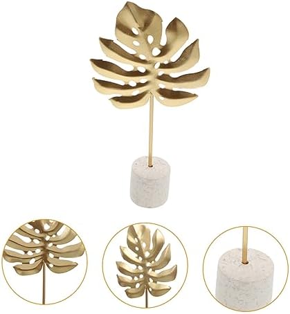 Wakauto Light Luxury Iron Monstera Leaf Decor