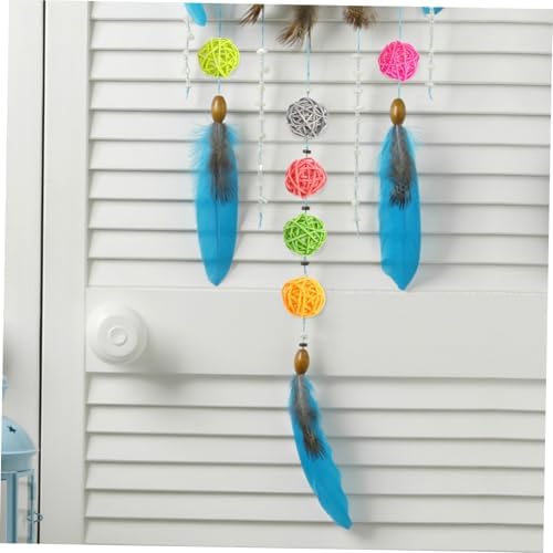 100pcs Colorful Rattan Decorative Balls for Christmas Party Wedding Home and Nursery Decor