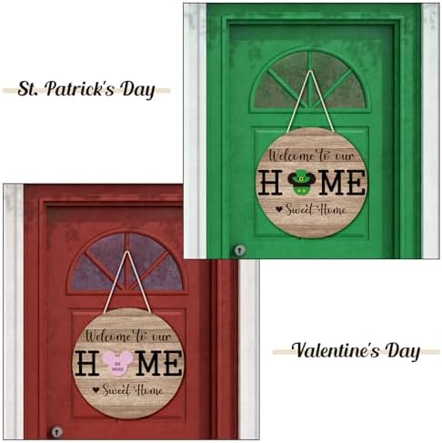 13 Pcs Mouse Welcome Door Sign Set