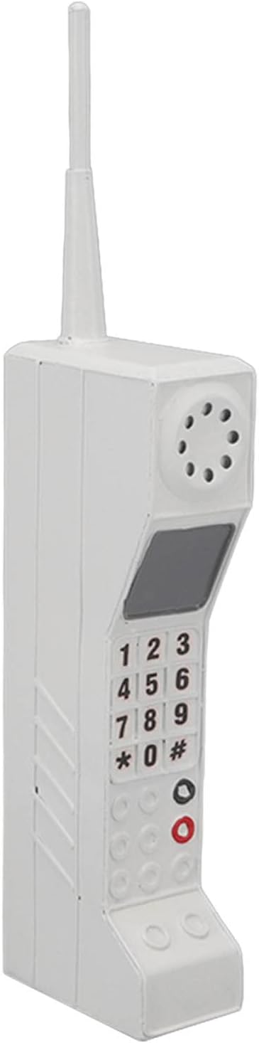 Diydeg Retro Mobile White Vintage Decor