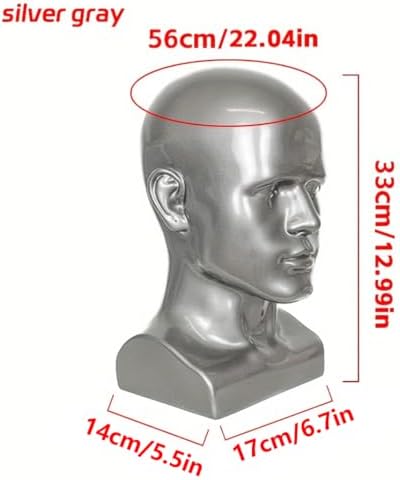 Professional Male Mannequin Head for Display