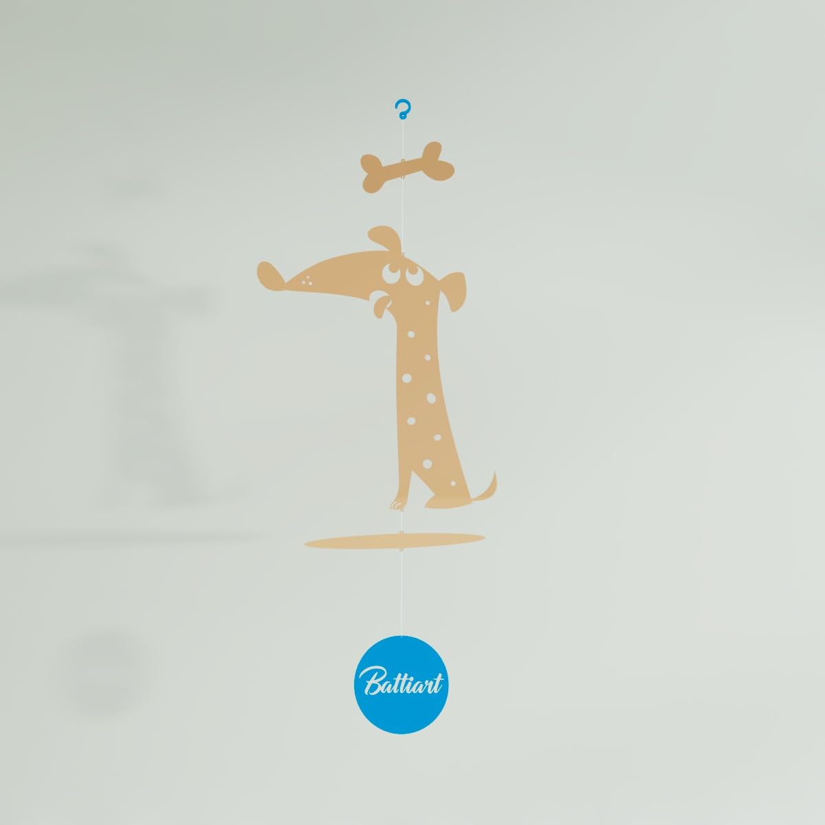 Charming Puppy Hanging Mobile for Dog Lovers