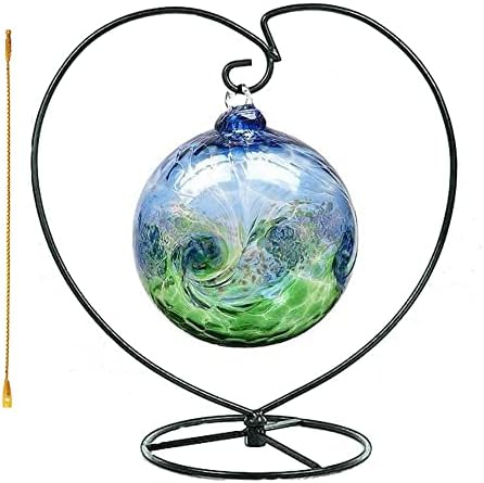 Swiftion Ornament Display Stand with 1 Rope String Holder Heart Shape Decoration Rack