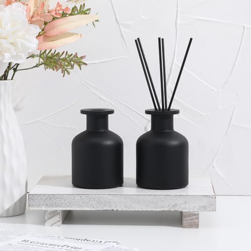 NOLITOY 2PCS Empty Glass Diffuser Bottle Set
