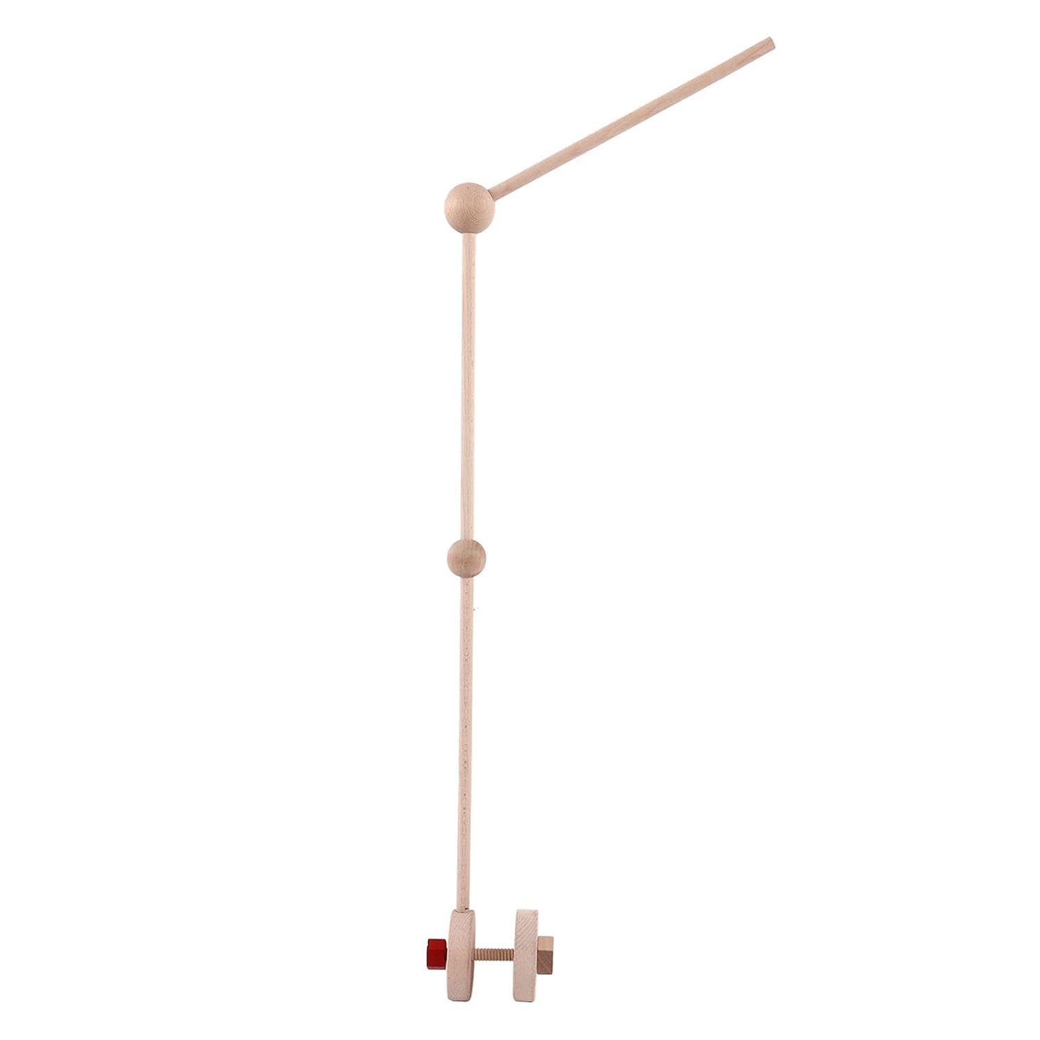 Mingzhe Crib Mobile Arm Beech Wood Decor