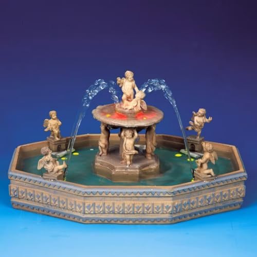 Lemax Lighted Village Fountain with 45V Adaptor