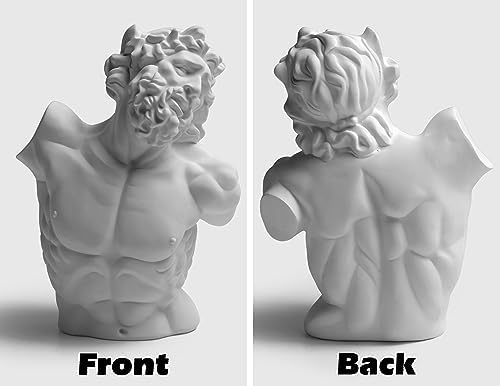 Garwor Laocoon Bust 55 Resin Sculpture Home Decor