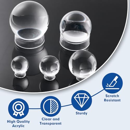 Small Clear Display Stand Holder Ring for Balls Collections