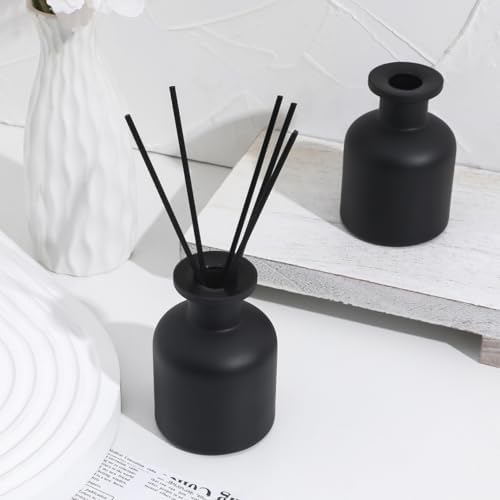 NOLITOY 2PCS Empty Glass Diffuser Bottle Set