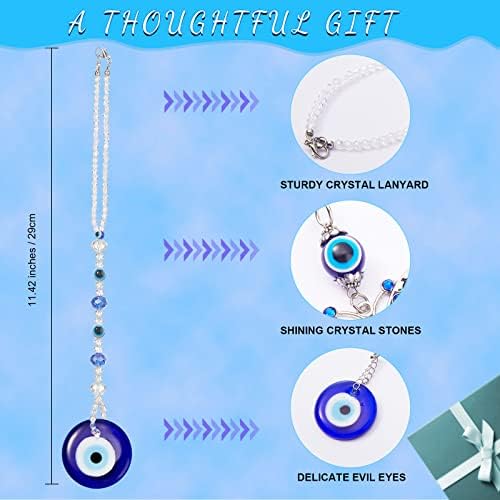 Frienda Evil Eye Hanging Charm Car Decor