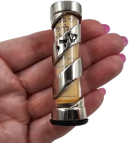 Talisman4u Protection Car Mezuzah with Travelers Prayer Scroll