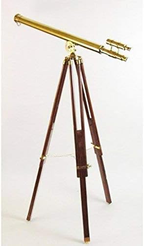 Nautical Decor Mesmerizing Antique Styled Telescope Double Barrel