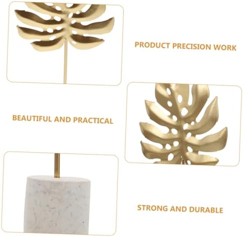 Wakauto Light Luxury Iron Monstera Leaf Decor