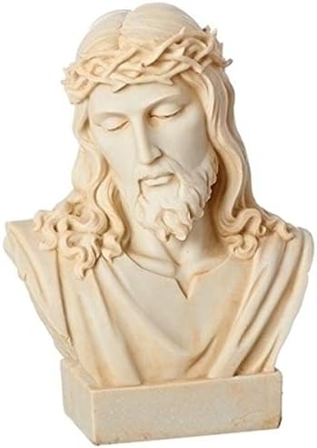 Roman Jesus Bust Ivory Color 1