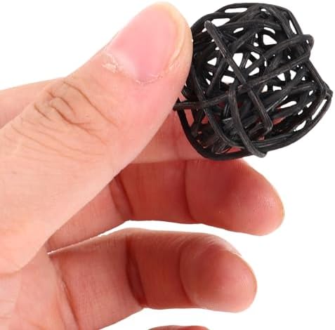 HOMSFOU 20pcs Handmade Rattan Balls for Aromatherapy Decor