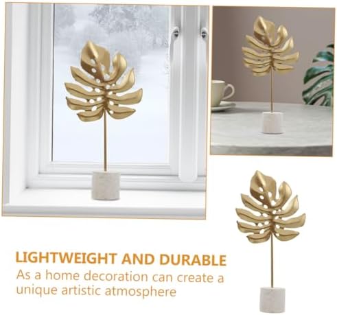 Wakauto Light Luxury Iron Monstera Leaf Decor