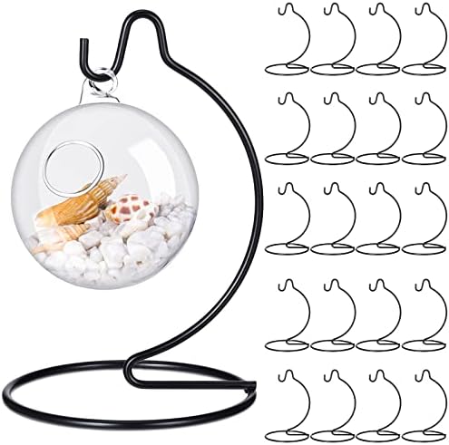 20 Pcs Metal Ornament Display Stand Holder