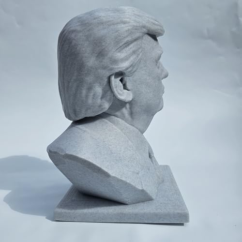 President Donald Trump Miniature Bust Sculpture Statue - 3 Inches Tall