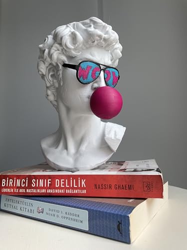 David Bust Pop Art Sculpture 10 Inches