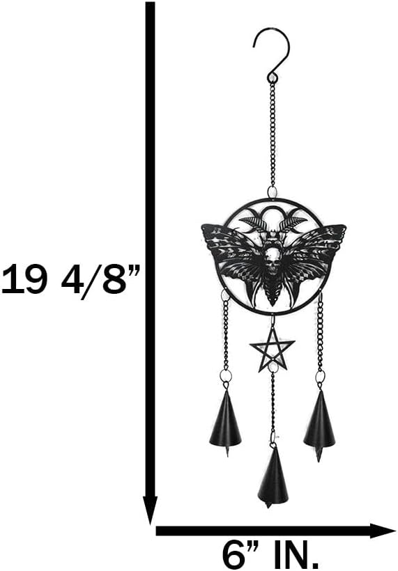 Ebros Gift Macabre Skull Wall Hanging Decoration