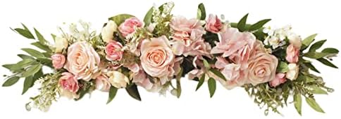 Firlar 256 Inch Artificial Rose Peony Flower Swag