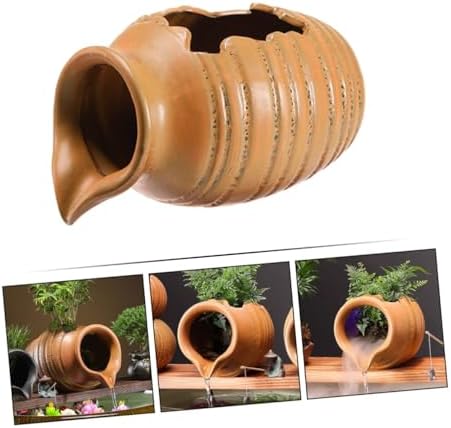 Ceramic Water Fountain Jar for Indoor and Outdoor Decor 1