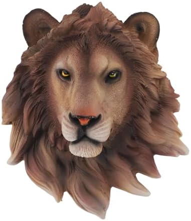Segrehy 3D Animal Head Resin Wall Sculpture