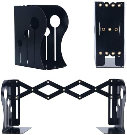 Stainless Steel Adjustable Decorative Bookends