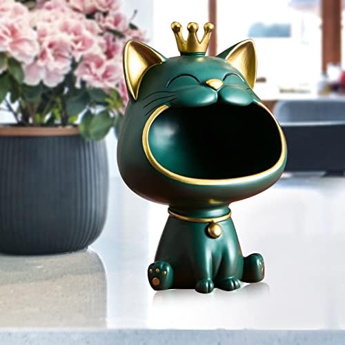 Fortune Cat Key Bowl for Entryway and Desk