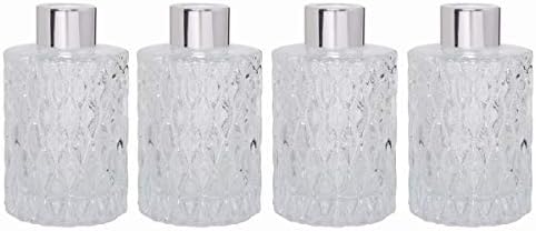 Hosley Mid Century Modern Glass Diffuser Set of 4 - 4 Inch High
