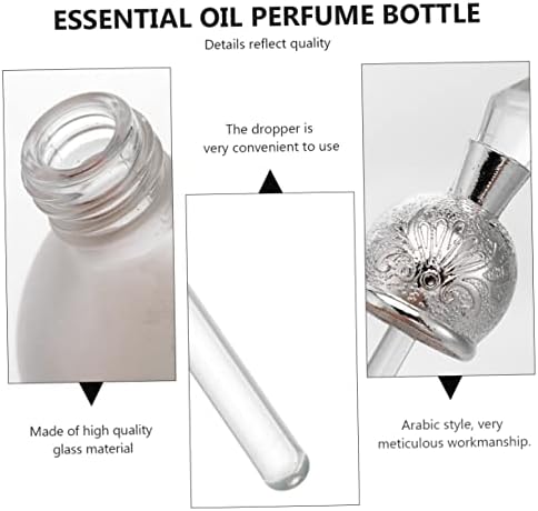 Vintage Glass Dropper Bottle for Essential Oils and Fragrances