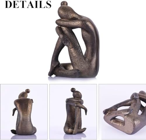 Brown Resin Decorative Bookends for Shelves