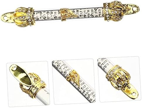 GLEAVI Religious Metal Mezuzah Scroll for Home Door