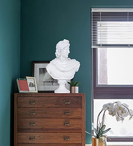 YUEOECOR 142 Inch Greek Apollo Bust Sculpture for Home Dcor
