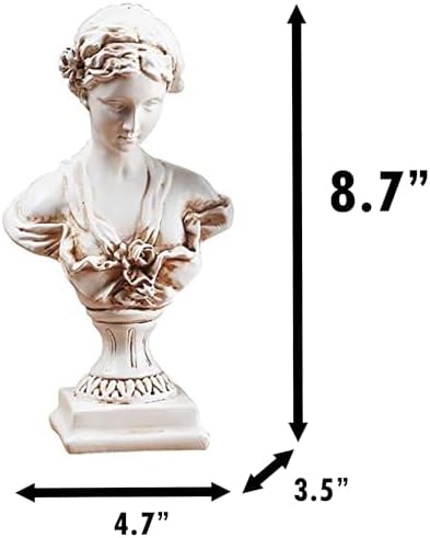 Goddess Bust Statue Classical Indoor Decor Gift