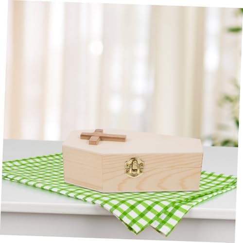 Coffin Shape Decorative Jewelry Storage Box