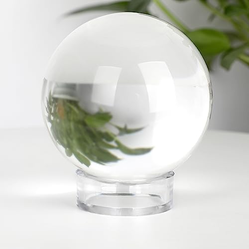 JUXYES 12 Clear Sphere Display Stands for Decorative Balls