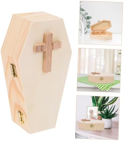 Coffin Shape Decorative Jewelry Storage Box