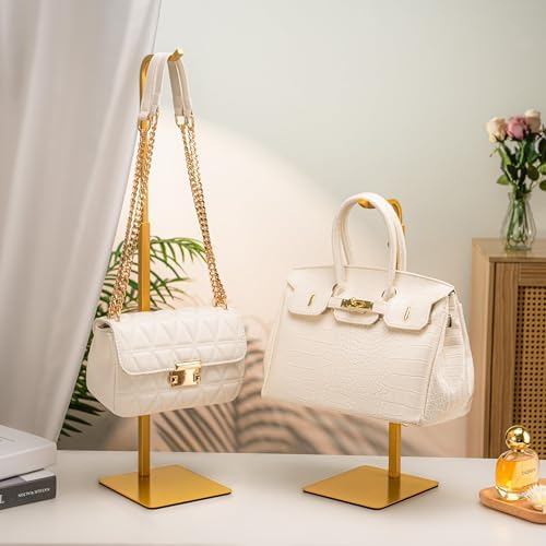 Gold Purse Holder Display Stand for Bags and Wreaths