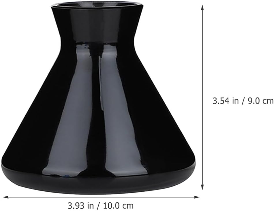 VILLCASE Glass Diffuser Bottle Refillable Aromatherapy Essential Oil Jar