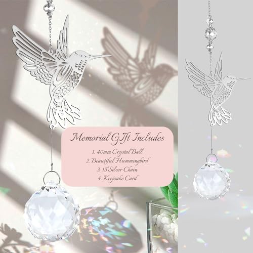 Modern Memorial Gifts - 40mm Crystal Ball Suncatcher