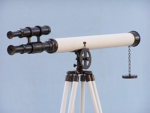 Hampton Nautical Decorative Telescope Floor Standing Oil-Rubbed Bronze