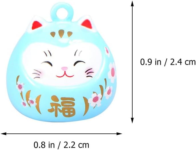 GOOHOCHY Vintage Decorative Copper Bells for Crafts and Keychains