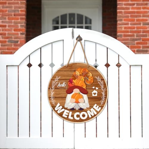 21 Pcs Interchangeable Wooden Gnome Door Decor for All Seasons